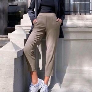 NWT Aritzia Babaton Conan Crippd Pant in Taupe